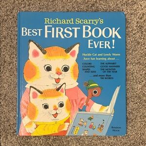 Richard Scarry's Best First Book Ever - children’s book